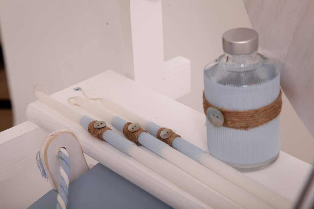 Christening packages for boy - image from candle set